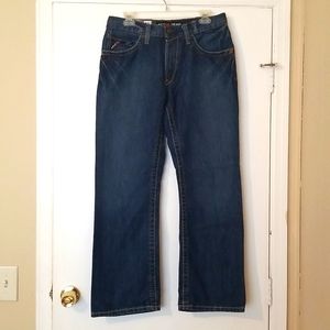 NWT Ariat M4 Low Rise Boot Cut Jean's 31/30